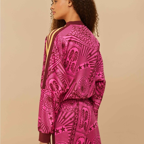 Pink Patterned Skirt by Farm Rio/Adidas - Picture 3 of 5